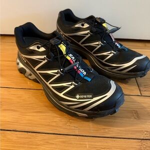 Salomon Black Gore‑Tex Trail Running Shoes
